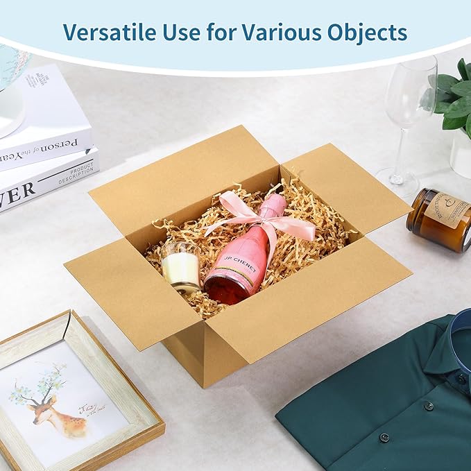 Famagic Small Shipping Boxes 10x7x5 Inch 10 Pack Brown Box Corrugated Cardboard - Image 3