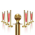 8PCS Gold Stanchions Posts by Focusonmodernpracticalhome