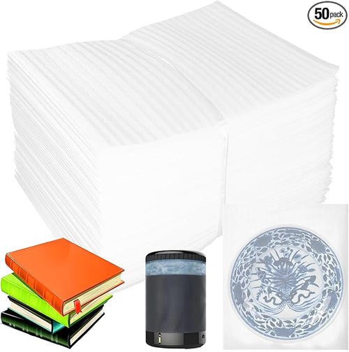 12'' x 14'' Cushion Foam Pouches, Foam Wrap Pouches Protect Fragile Items by High-PQ
