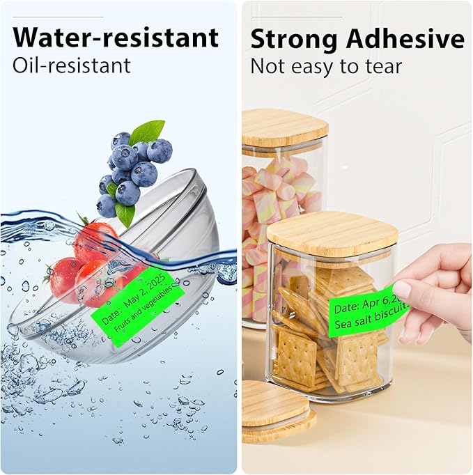 1x2 Inch Thermal Labels, Waterproof Removable Blank Stickers - Image 4