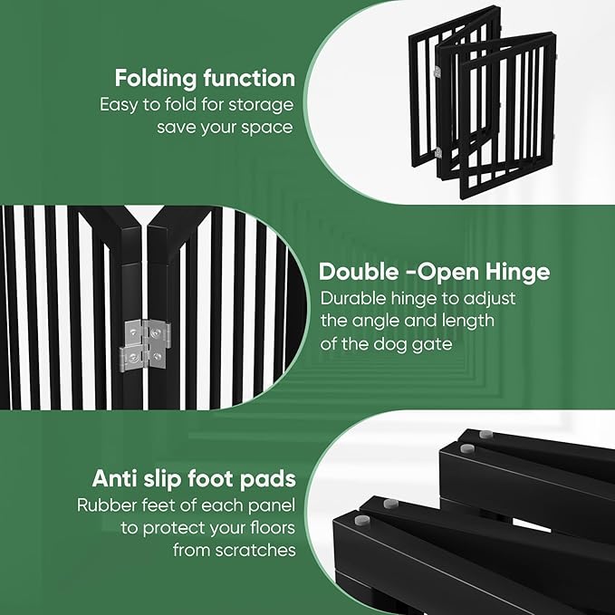 Freestanding Foldable Dog Gate - Image 3