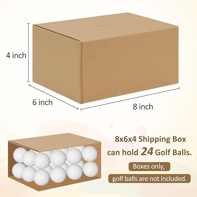 Eupako 8x6x4-Small-Shipping-Boxes-30-Pack-Brown-Corrugated-Box-Mailers - Image 2
