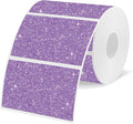 3x2 Inch Holographic Thermal Labels, Glitter Thermal Stickers by Unknown