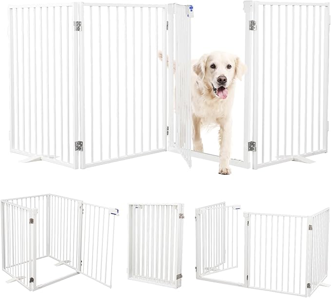 Metal Freestanding Dog Gates by FurggisPet