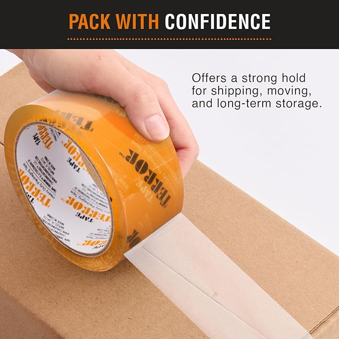 Heavy-Duty Clear Packing Tape - Image 4