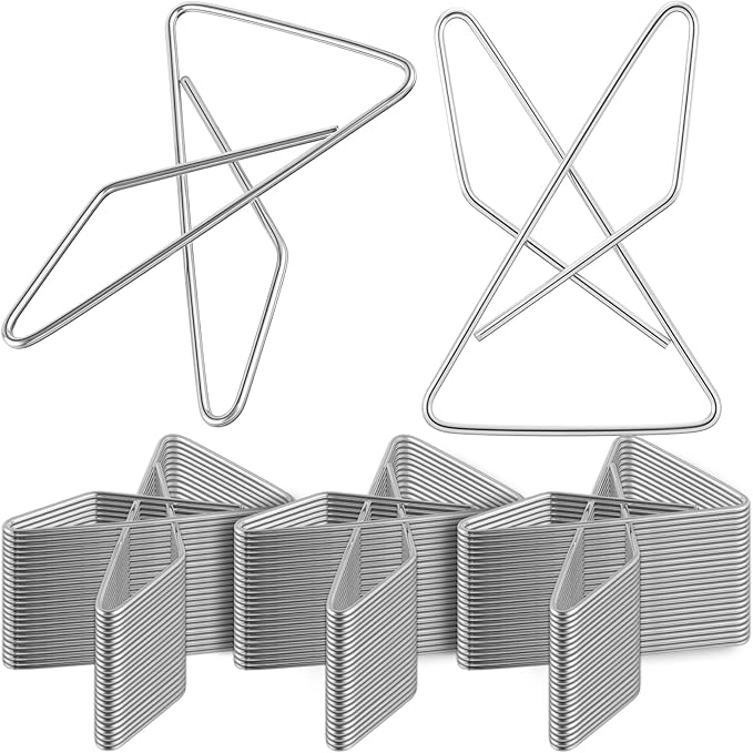 200 Pcs Ideal Paper Clamps Butterfly Clips Large Mental Butterfly Wire 1.5 x by Unknown