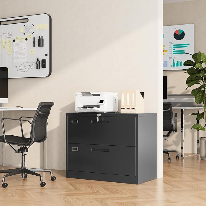 Lateral File Cabinet, Metal Filing Cabinet - Image 2