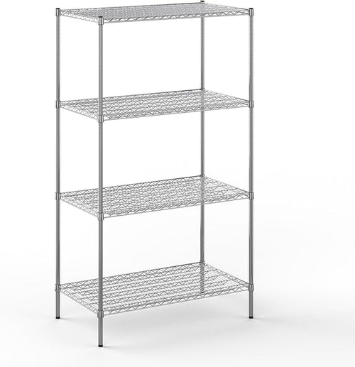 24" Deep x 42" Wide x 74" Height Wire Shelving Kit | 4-Tier | NSF Commercial by Regal+Altair