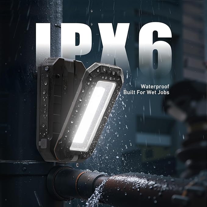 Rechargeable Work Light, 7000mAh LED Work Light - Image 6