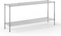 18" Deep x 72" Wide x 34" Height Wire Shelving Kit | 2-Tier | NSF Commercial by Regal+Altair