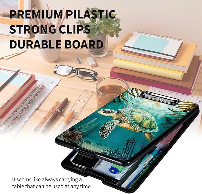 A4 Clipboards, Heavy Duty Waterproof Nursing Plastic Folder Clipboard - Image 6