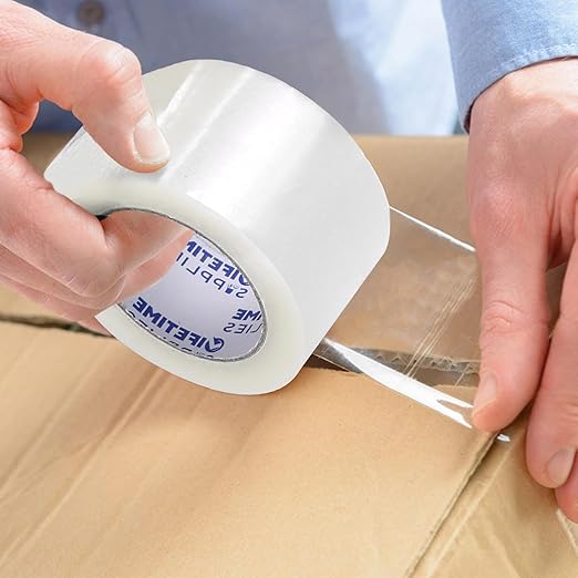 24 Rolls | 2.8 mil Clear | 110 Yards | 3" Premium Packing Tape, Heavy Duty - Image 5