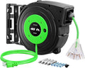 DEWENWILS Retractable Extension Cord Reel, 40 FT Heavy Duty Power Cord by DEWENWILS