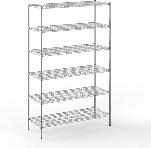 21" Deep x 54" Wide x 86" Height Wire Shelving Kit | 6-Tier | NSF Commercial by Regal+Altair