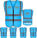 BeautyWill Custom Safety Vest Customized Logo Class 2 High Visibility by BeautyWill