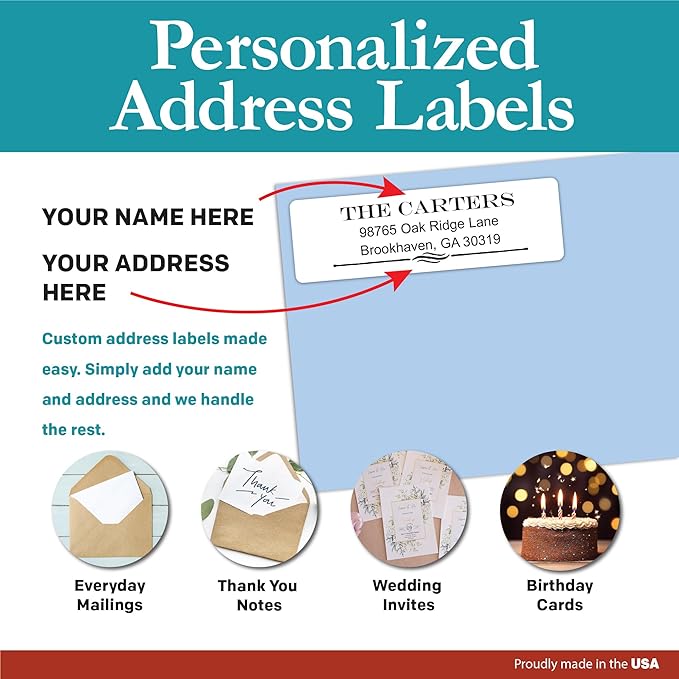 Personalized Return Address Labels - Image 2