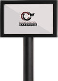 Pedestal Standing Floor Sign Frame by Crowd+Control+Warehouse