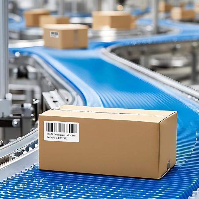 12 Rolls 2.25" x 1.25" Direct Thermal Labels, Perforated Barcode Address - Image 7