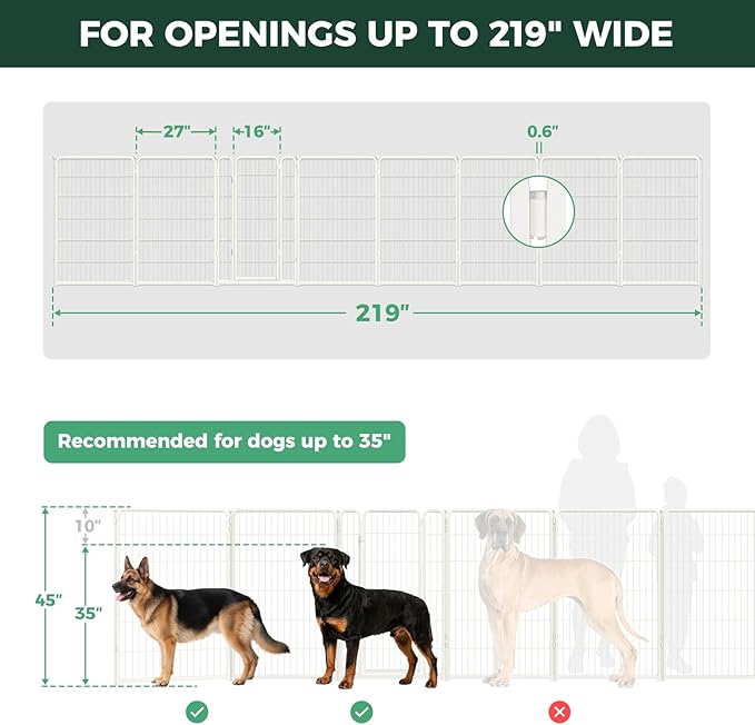 FXW Dog Gate Extra Wide Designed - Image 6