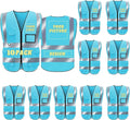 BeautyWill Custom Safety Vest Logo Class 2 High Visibility Reflevtive Vest by BeautyWill