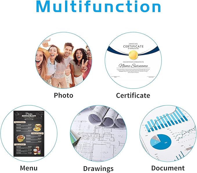 RyhamPaper Thermal Laminating Pouches, Laminating Sheets 8.9 x - Image 5