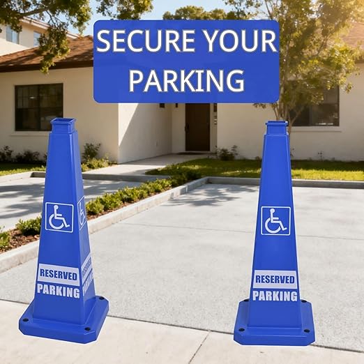 BESEA Reserved Parking Cone 6 Pack - Image 3