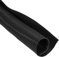 MECCANIXITY 4/5 Inch ID Split Loom Tubing 19.5ft Polyester Cord Protector Wire by MECCANIXITY