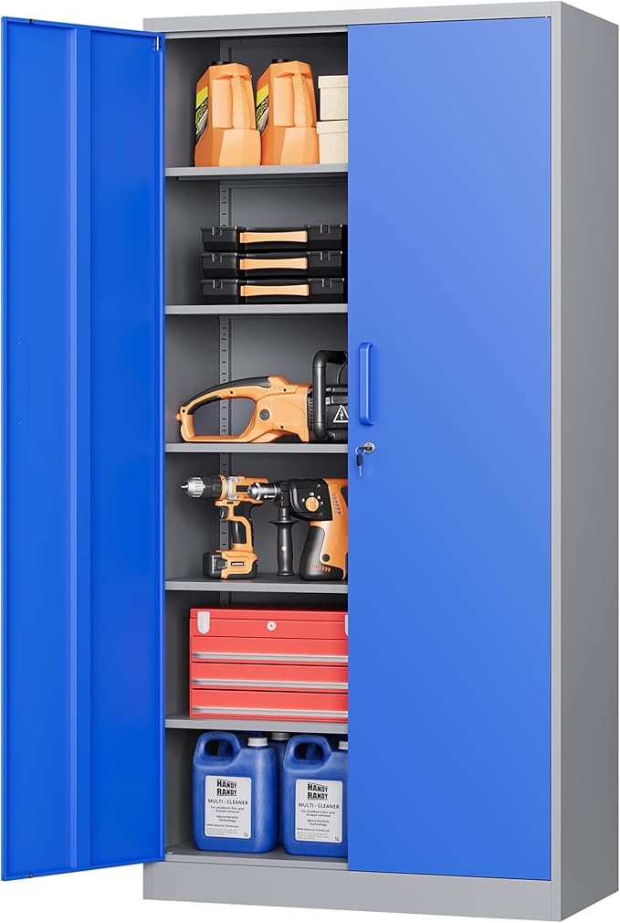 STANI Metal Garage Storage Cabinet by STANI
