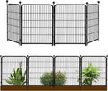 Garden Fencing 36 Inch High, 4 Panels Total 8.9 Ft Dog Fence Outdoor by Getlaygardenfence