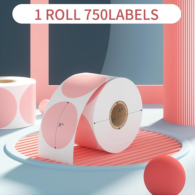 CLASSY 2" Circle Thermal Sticker Label - Image 2
