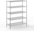 24" Deep x 54" Wide x 74" Height Wire Shelving Kit | 5-Tier | NSF Commercial by Regal+Altair