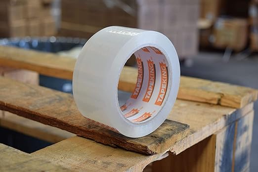 Tape King Quiet Clear Packing Tape | 60 Yards Per Roll | Heavy Duty Packing - Image 2