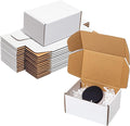 White Shipping Boxes 6x4x3" 25 Pack by Wowxyz