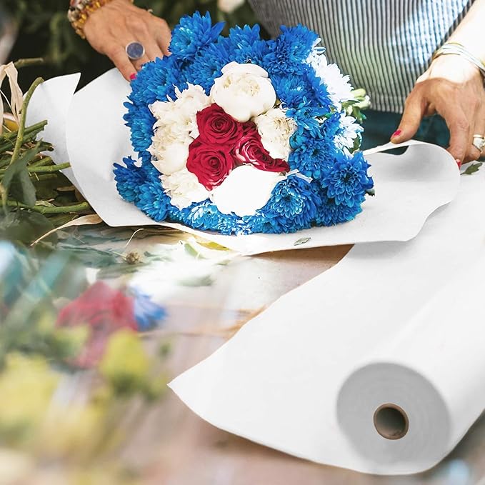 Kraft Wrapping Paper Roll, 100 Feet Recycled Kraft Paper - Image 4
