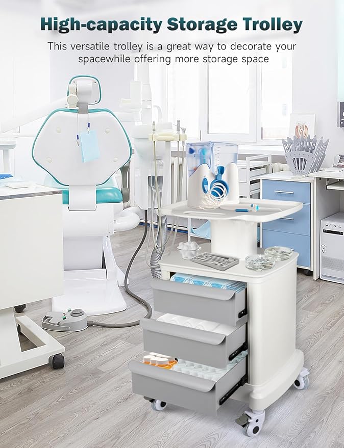 Mobile Trolley Cart for Portable Ultrasound Imaging Scanner Vehicle Trolley - Image 6