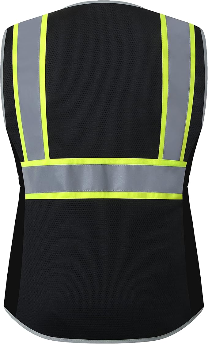 Safety Vest for women, Hi vis Reflective Lady Work vest - Image 6