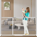 Fairy Baby 40.5" Extra Tall Baby Gate, 72.3"-76.7" Extra Wide Long Pet Gate by FairyBaby