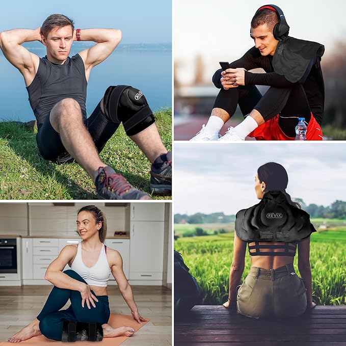 REVIX 20'' XXXL Reusable Ice Knee Wrap - Image 8