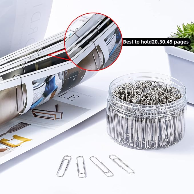Colored Jumbo Paper Clips, School and Office Use Colored - Image 3