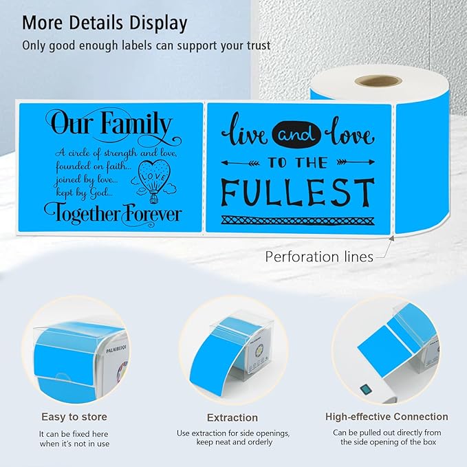 3x5 Inch Thermal Label Stickers, Moving Boxes, Address & Inventory Organization - Image 4