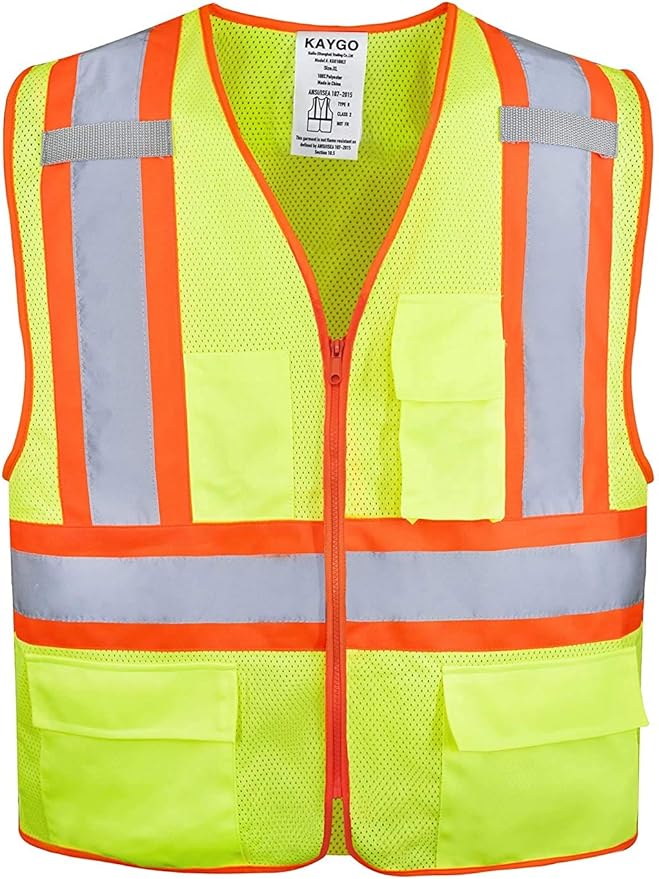 KAYGO Safety Vest with Pockets - Image 4