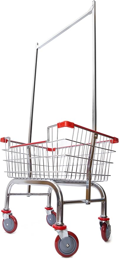 Laundry Cart Chrome Coated - Image 3