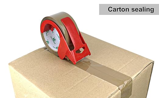 BOMEI PACK 18Rolls Brown Packing Tape, Moving and Storage, 2.4Mil 1.88 Inch x - Image 3