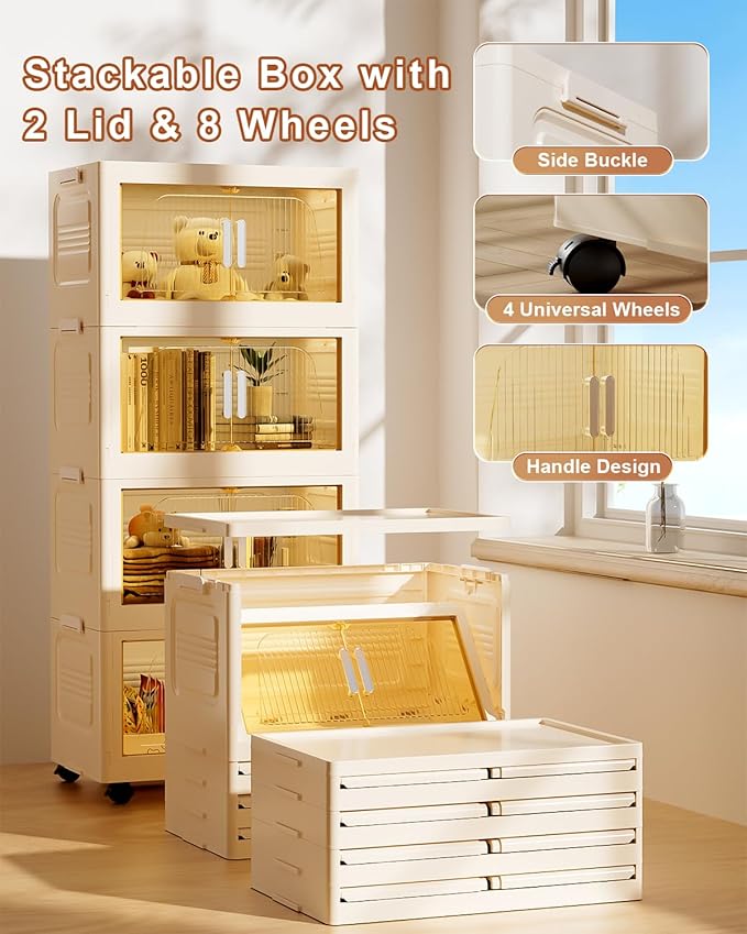 304QT Stackable Storage Bins - Image 2