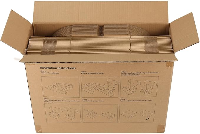 HORLIMER 40 Pack 7x5x4 Shipping Boxes, Small Business - Image 6