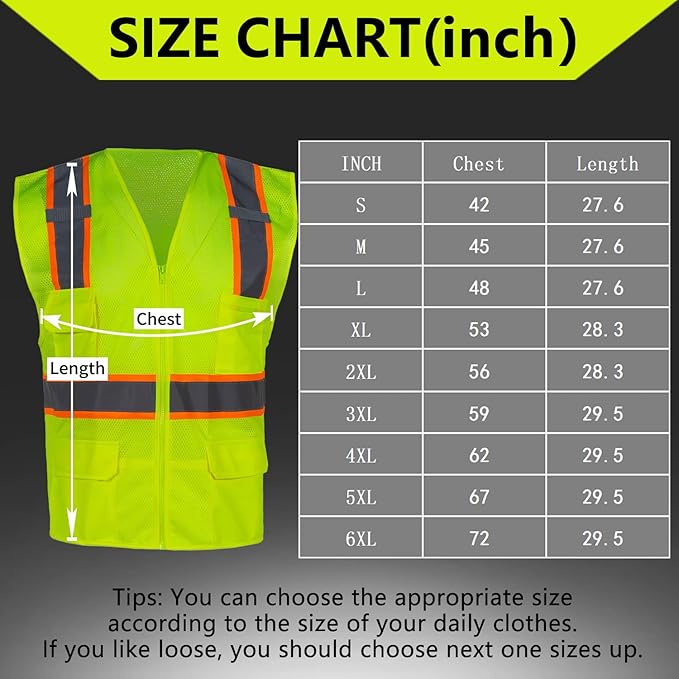 FONIRRA 3 Pack Hi Vis Safety Vest - Image 5