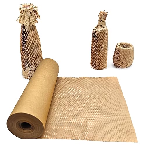 Honeycomb Packing Paper, Recyclable Honeycomb Paper Moving Supplies Bubble by Aspamms