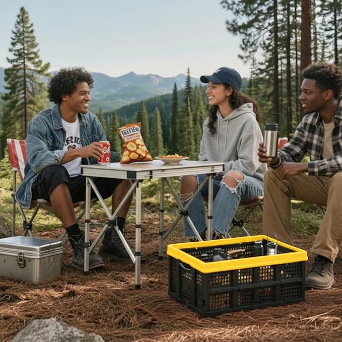 49L Collapsible Crate, Milk Crate - Image 5