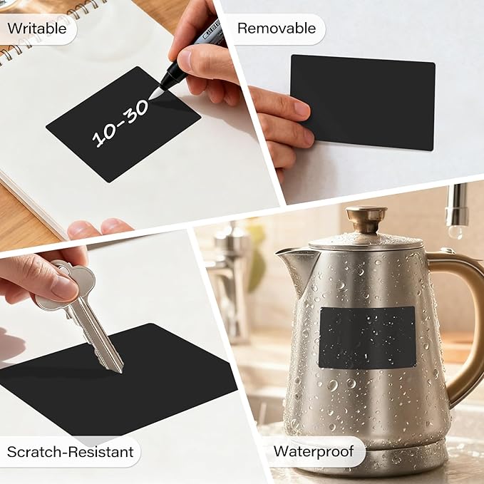 500 Pcs Rectangle Inventory Stickers Vinyl 3 × 5 Inch Moving Labels - Image 6