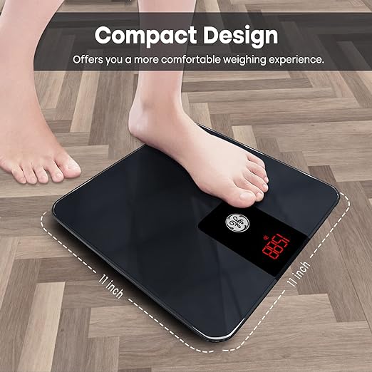 GE Digital Bathroom Scale for Weight, Smart Bluetooth Body Weight and BMI - Image 4